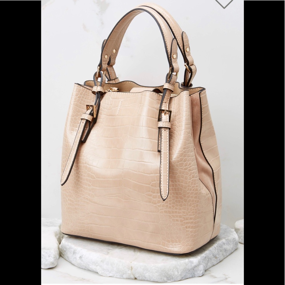Cream Crossbody Handbag